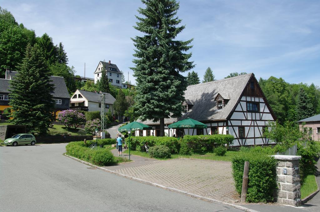 Wirtschaft & Pension Zum Huthaus Шнееберг Стая снимка